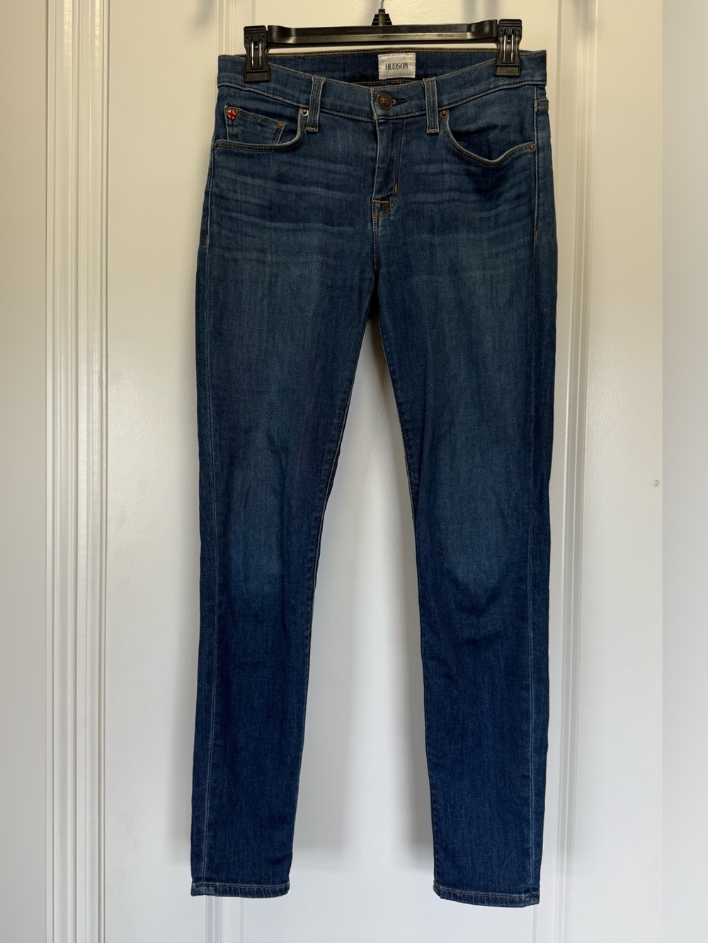 Hudson Jeans Krista Super Skinny Jeans in Infinity Wash - Size 26